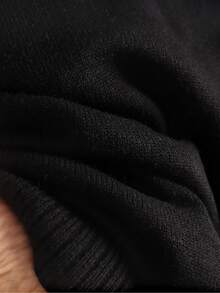 GIGOGOU Women's Loose Turtleneck Sweater, Warm Casual Long Sleeve Top, Autumn/Winter - Black - View 7