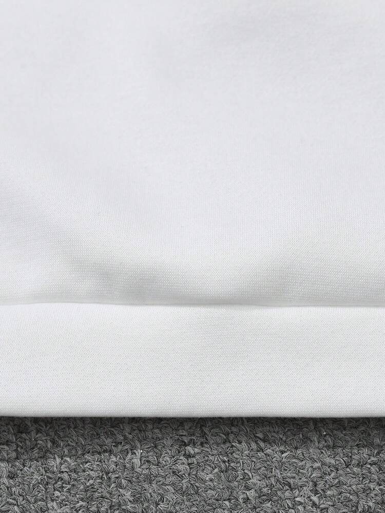 Sweat-shirt-shirt ample et mignon pour jeunes garçons avec poche kangourou et imprimé de griffe, pour l'automne et l'hiver