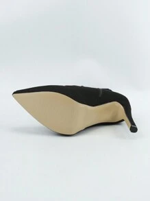 Women's Fashionable Boots - Black - View 4