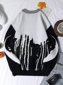 Jersey de dos tonos para adolescente niño