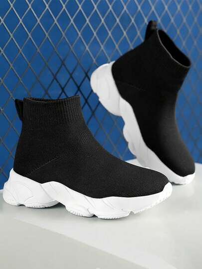 Women's Casual Fashionable Sneakers Socks Shoes