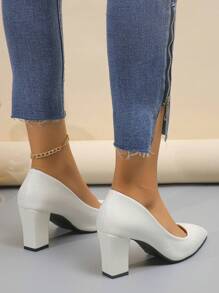 2025秋冬季高跟鞋，优雅女士工作鞋，优雅高跟鞋