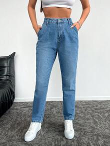 EURMUSE om Fit Jeans - Blue - View 5
