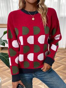 SHEIN LUNE Women Sweaters - MultiWarna - View 5