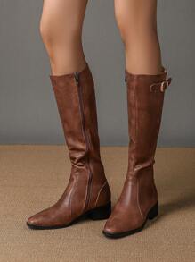 Fashion Boots - Brown - View 1