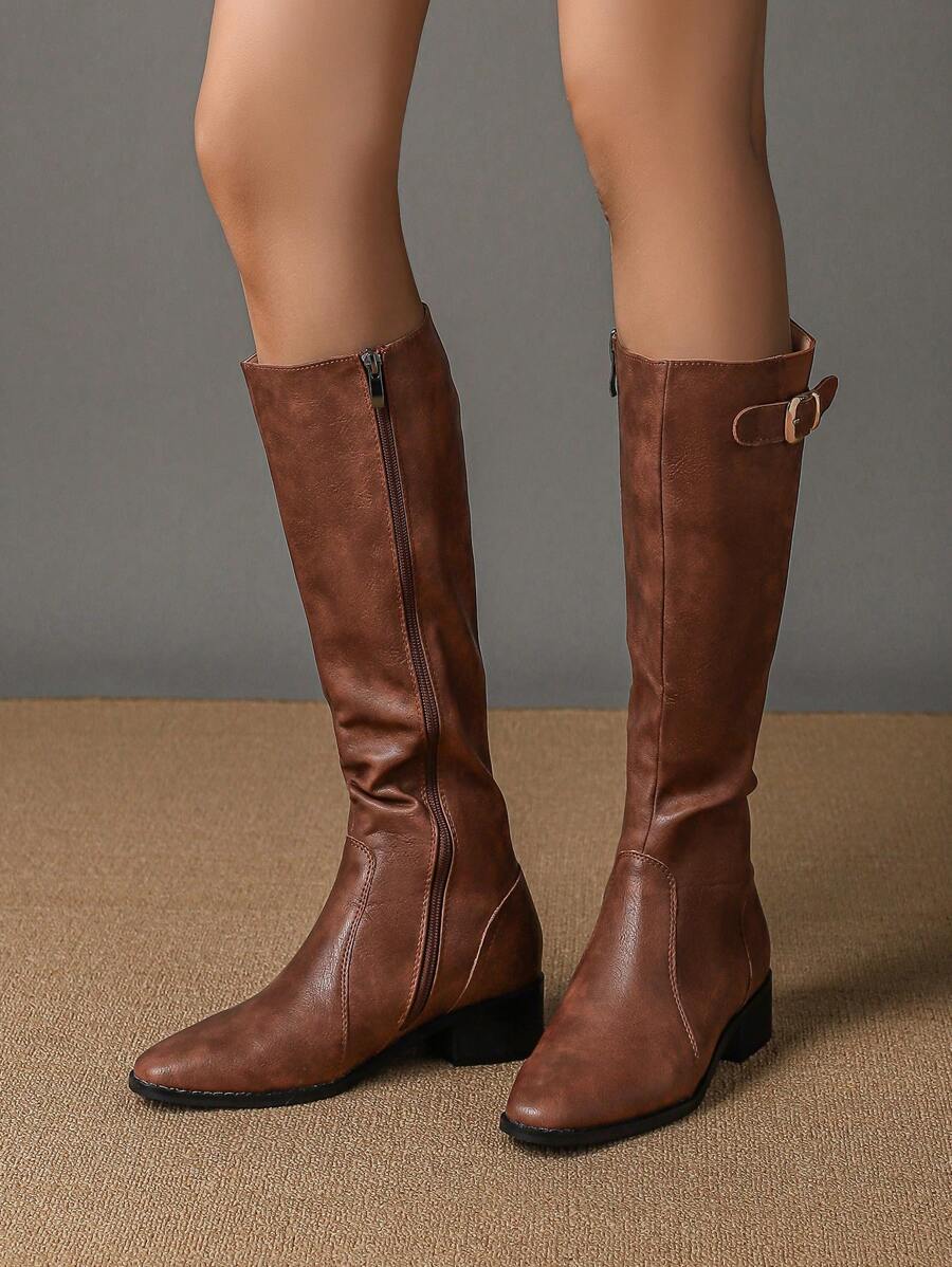 Fashion Boots - Brown - View 1