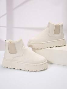 Botas De Nieve Para Mujer - Blanco - Ver 3