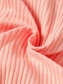 女嬰字母圖案荷葉邊連身背心&愛心圖案喇叭褲＆ 頭巾