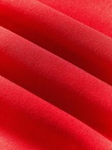 Con trai Giải trí Mô hình Cartoon Áo nỉ có mũ Thích hợp Đối với Mùa thu Và Mùa Đông - Đỏ - Xem 3