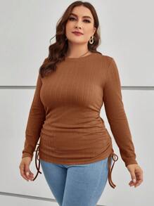 Auralis Plus Drawstring Side Tee