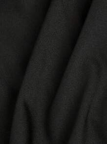 Plus Size Pleated Tube Dress 2025 | Strapless Bandeau Bodycon Midi Dress - Solid Color Shirred Stretchy Ruched Detail (1XL-5XL) Y2K Minimalist Slip Dress - Black - View 7