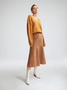 MOTF PREMIUM Botas A La Moda Para Mujeres, Adecuadas Para Uso Diario - Beis - Ver 3
