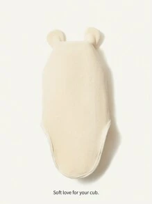 Cozy Pixies Infant/toddler Jumpsuit With Hat - Beige - View 2