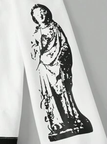 Jack B. Wiese Sudadera con bolsillo tipo canguro con estampado de estrella para hombre diseñador, para vacaciones, primavera, festival, entrenamiento, Ibiza