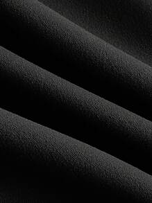 SHEIN MOD Plus Solid Sleeveless Dress,Graduation Dress,Birthday Dresses For Women - Black - View 3