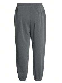 Manfinity Hypemode Loose Fit Men's Solid Color Slant Pocket Jogger Sweatpants