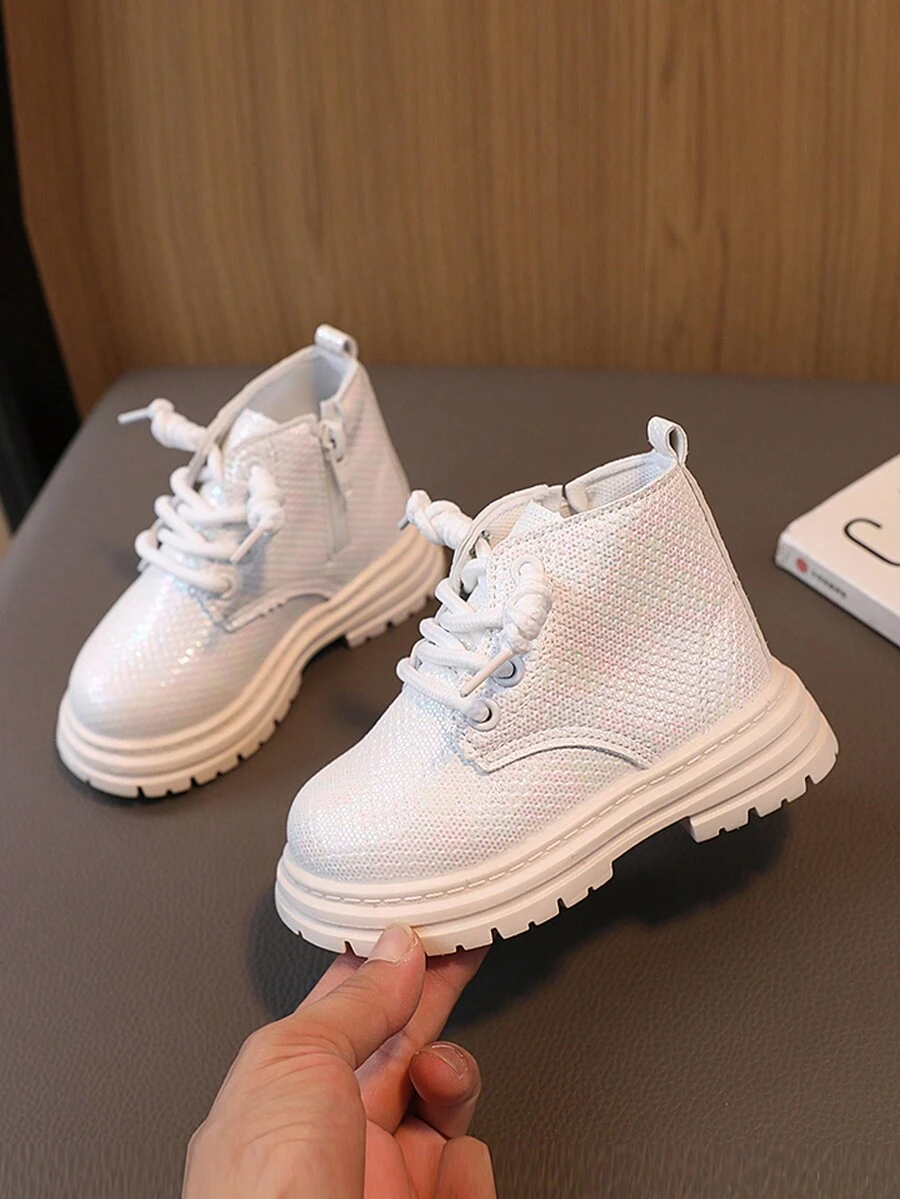 Botas Para Niños - Blanco - Ver 1