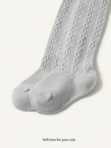 Cozy Pixies 1pc Toddler Grey Tights - Grey - View 2