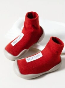 Infant Anti-Kick Anti-Slip Sock Shoes Walking Shoes Lightweight Athletic Shoes - Red - View 2