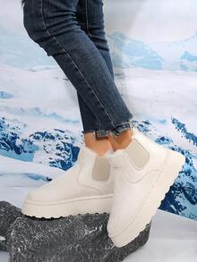 Botas De Nieve Para Mujer - Blanco - Ver 8