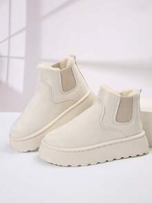 Botas De Nieve Para Mujer - Blanco - Ver 5