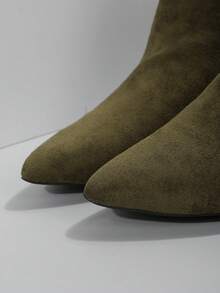 Botas estilete - Verde militar - Ver 4