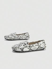 休閒款懶人駕車鞋 - 白色 - 查看 5