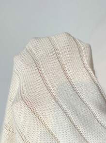 Flirla 高领插肩袖毛衣，长袖上衣