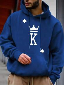 Áo nỉ Nam - Xanh đậm - Xem 1