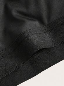 Ocili Leisure Solid Wireless Bra Non-Removable Padding-Black