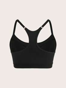 Ocili Leisure Solid Wireless Bra Non-Removable Padding-Black