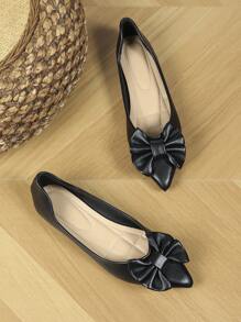 Giày công sở nữ - màu đen - Xem 3