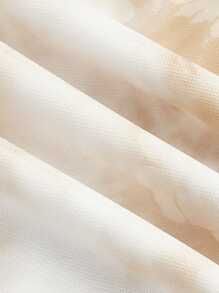 SHEIN MOD Floral Print Ruched Cami Dress - Multicolor - View 4