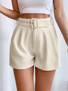 Firerie High-Waisted Shorts With Diagonal Pockets For Valentine'S Day, Dating , Parties And Summer Holiday