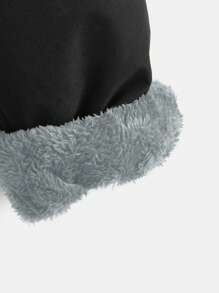 SHEIN Chàng trai trẻ Eo dây rút Lót nhiệt Quần - Nhiều màu - Xem 5