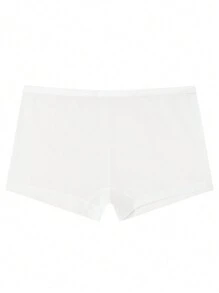 Men Solid Shorts Sexy Underwear - White - View 7