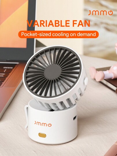 JMMO Personal Desktop Table Fan With Strong Wind,Quiet Operation Portable Mini Fan For Home Office Bedroom Table And Desktop,Adjustable Track,3 Speeds