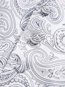 Manfinity Mode Men Plus 1pc Paisley Print Waistcoat - Multicolor - View 7