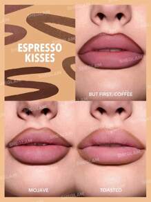 SHEGLAM So Lippy 唇線筆套裝-Espresso Kisses 3 件/套 柔軟啞光棕色唇線筆 高色素易於使用 絲般順滑輪廓色調唇妝棕色唇線筆 品牌 美容 化妝 化妝品 適合女性與女孩 完美搭配夏季春季 Y2K 時尚 流行 生日 母親節禮物 假期 派對準備就緒 最佳顏色 - Espresso Kisses - 查看 3