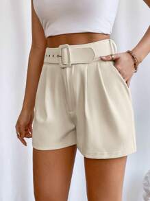 Firerie High-Waisted Shorts With Diagonal Pockets For Valentine'S Day, Dating , Parties And Summer Holiday