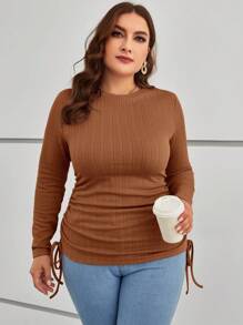 Auralis Plus Drawstring Side Tee
