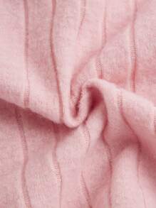 SHEIN 青少年女孩素色吊帶上衣和闊腿褲 - 淺粉色 - 查看 3