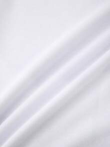 Manfinity Homme 男士撞色抽繩連帽衫和運動褲 - 白色 - 查看 6