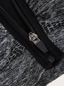 Easithlete 2入組拉鍊收褶運動推進胸衣