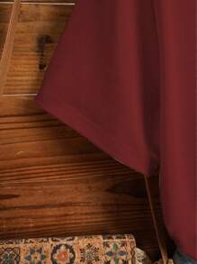 SHEIN LUNE Sun & Moon Print Tee LIVE BY THE SUN SUN AND MOON - Red - View 3