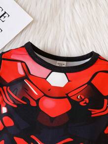 男嬰 3D 打印連身褲 - 彩色 - 查看 5