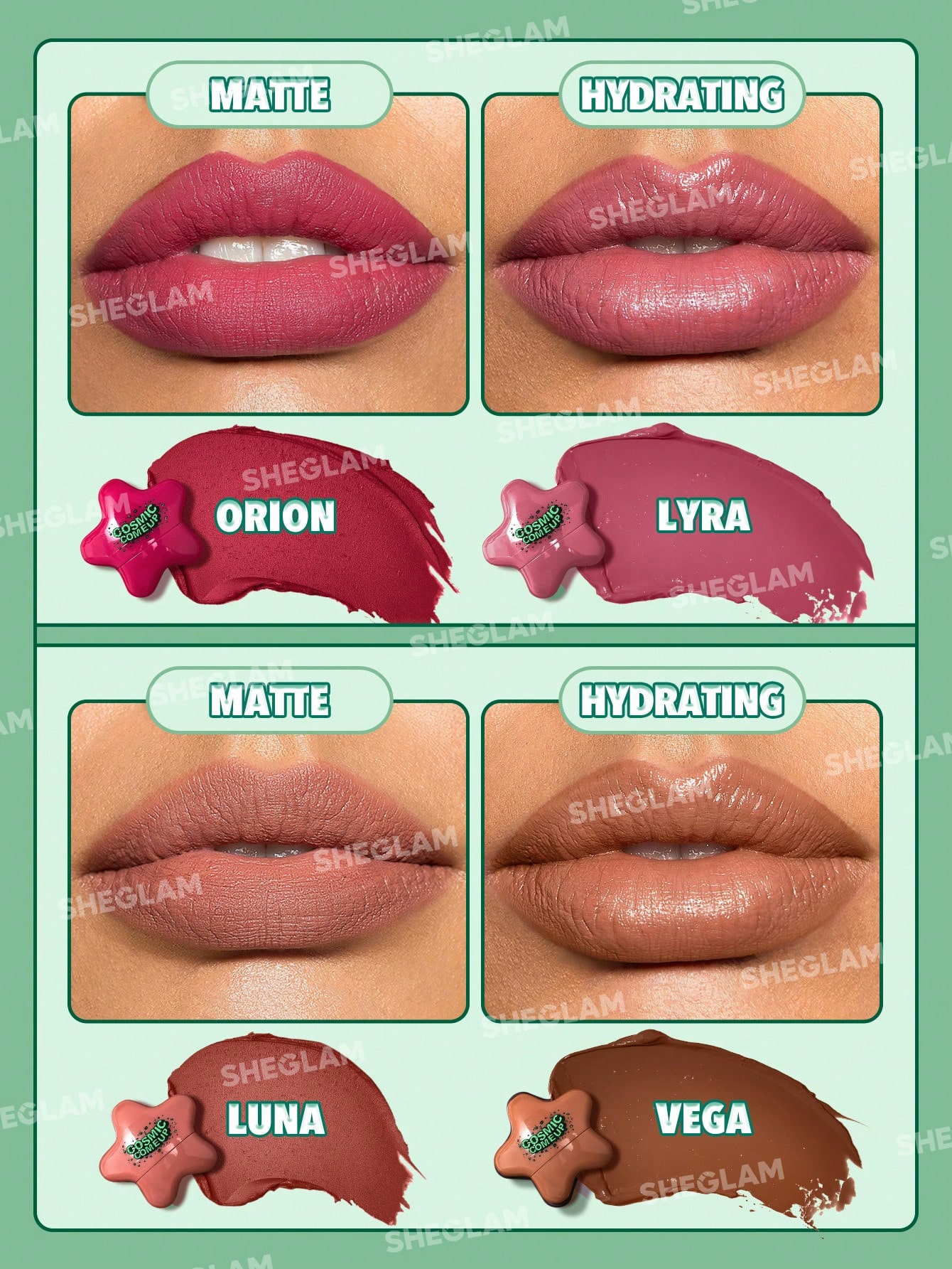 Hi-Beam Mini Lipstick Set-Stella Set 5