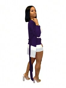 váy nữ - Màu tím - Xem 2