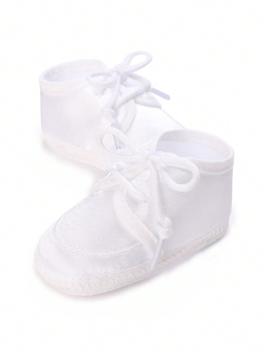 White Unisex Baptism Shoes/infant Flat Shoes For Boys And Girls SHEIN EUR