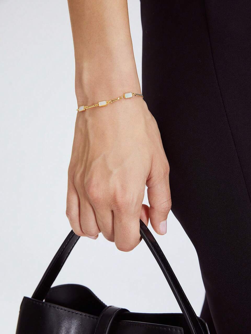 1PC COPPER GOLD SHELL BRACELET